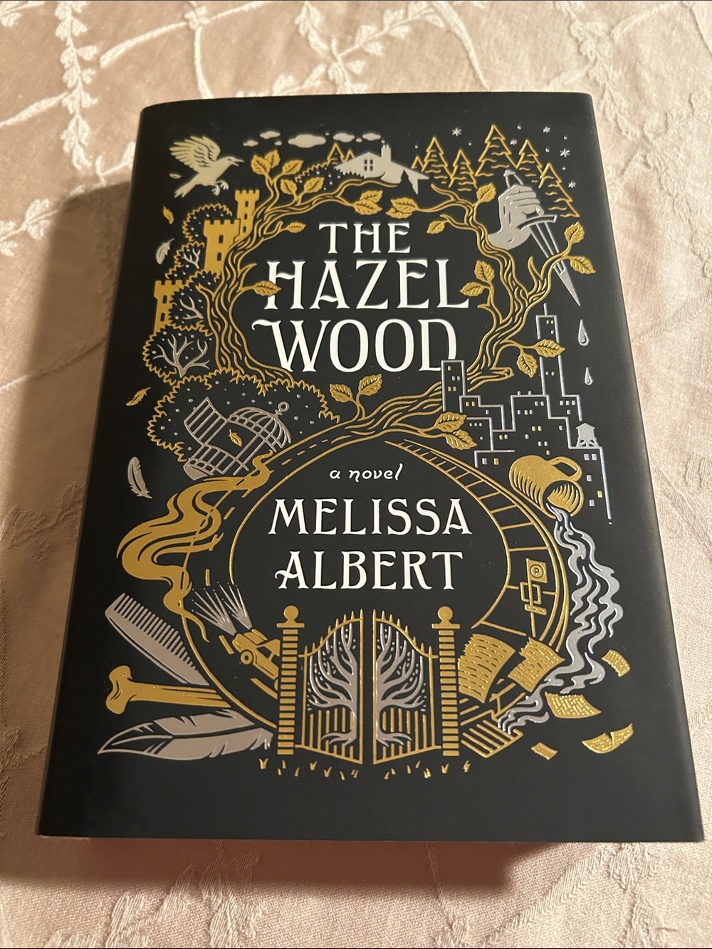 The Hazel Wood by Melissa Albert Hardcover book
